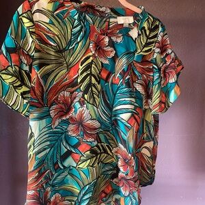 Loft Outlet Floral Print Top